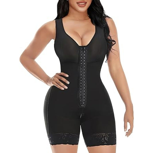 YIANNA Fajas Colombianas Shapewear for Women Tummy Control Post Surgery Full Body Shaper B