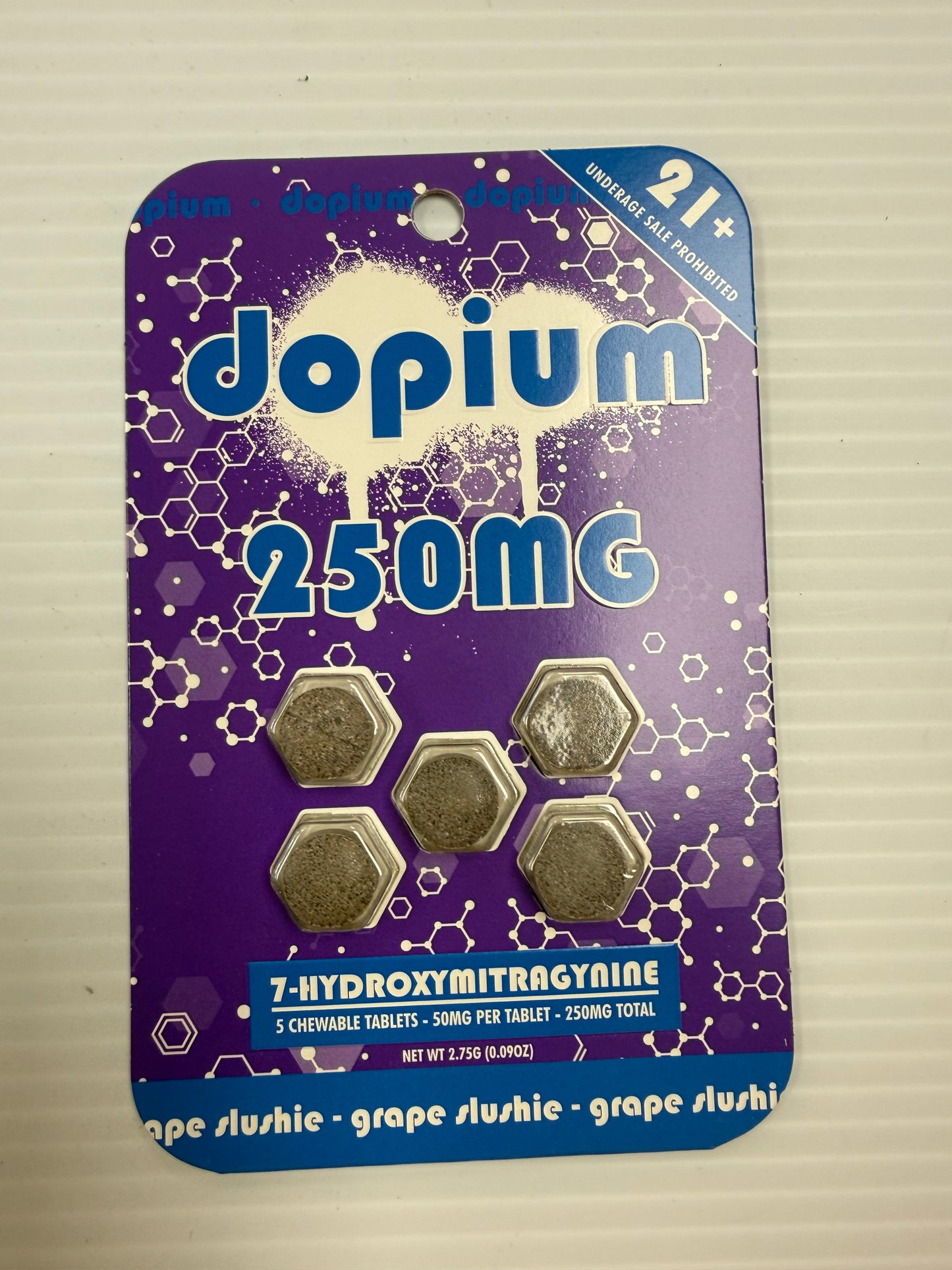 Dopium 7- Hydroxymitragynine 250 mg