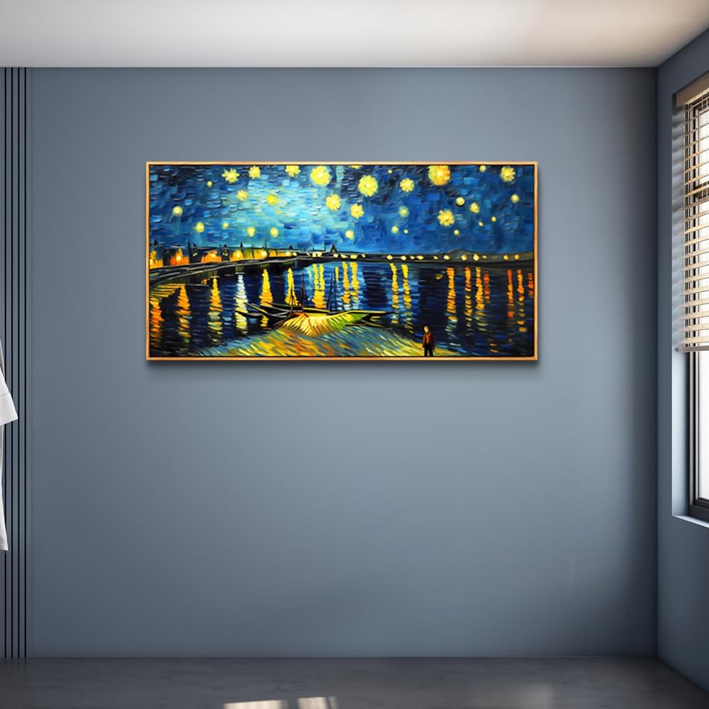 hyidecorart Large Size Canvas Wall Decor For Office Wood Framed Wall Art