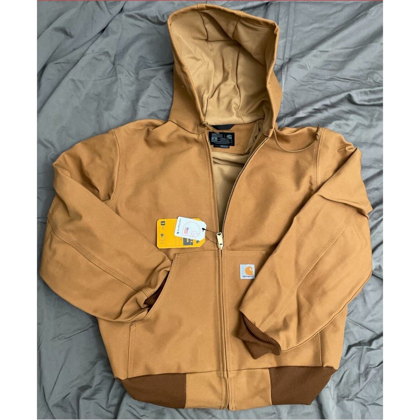 Carhartt Men Detroit Jacket Duck Blanket + Hooded- Relaxed Fit ( Various Colors)