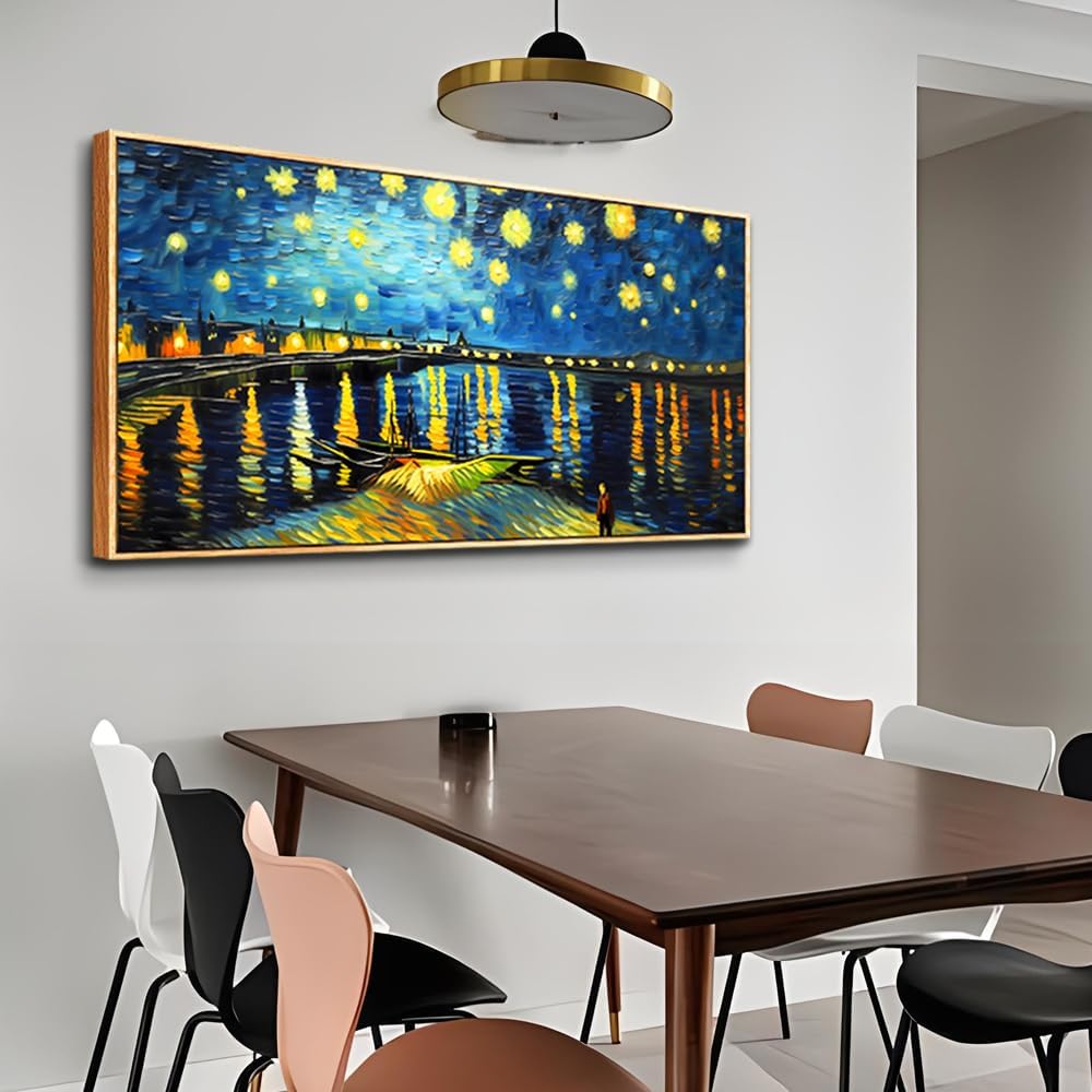 hyidecorart Large Size Canvas Wall Decor For Office Wood Framed Wall Art