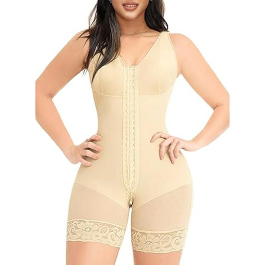 YIANNA Fajas Colombianas Shapewear for Women Tummy Control Post Surgery Full Body Shaper B