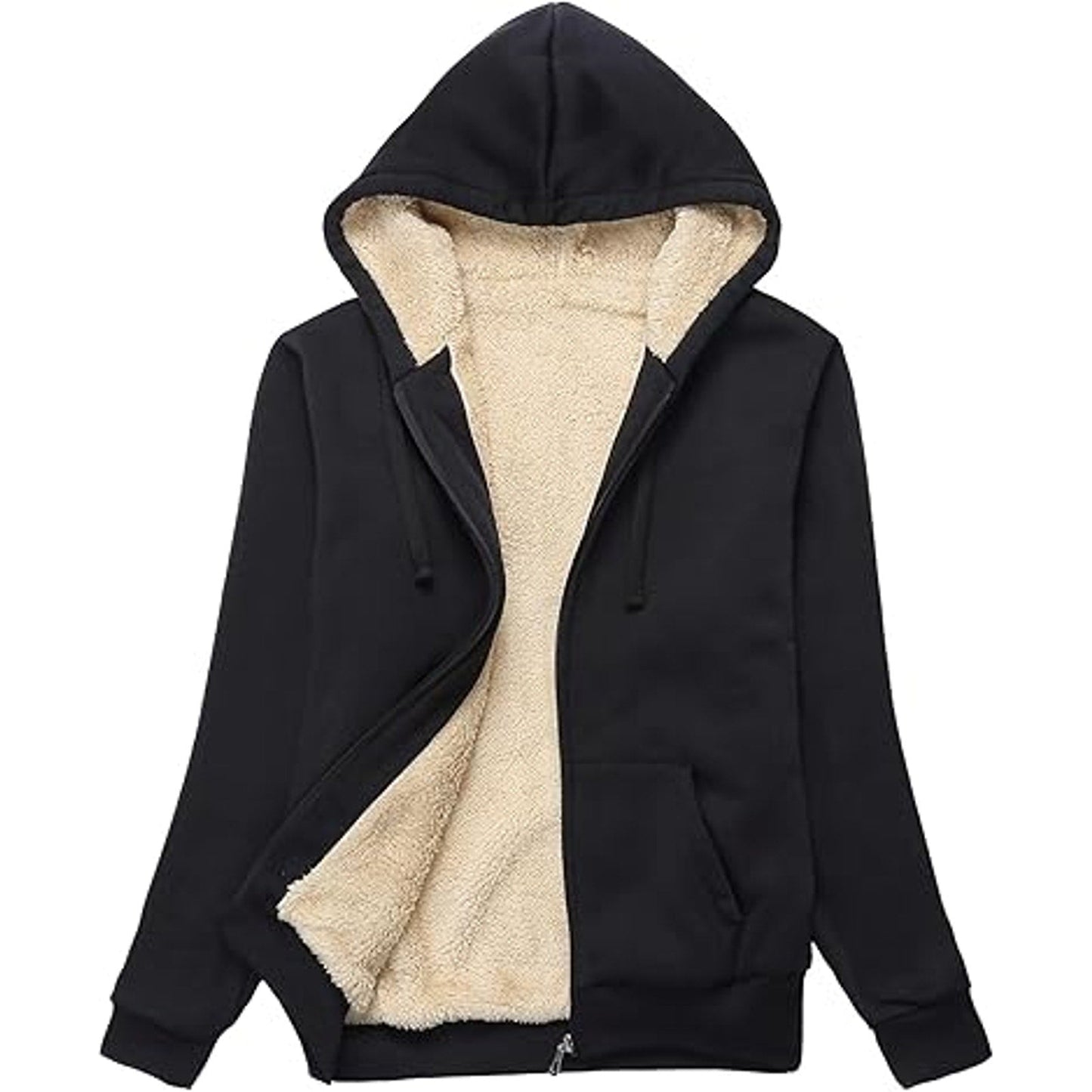 SWISSWELL Hoodies for Women Winter Fleece Sweatshirt - Full Zip Up Lined Jacket
