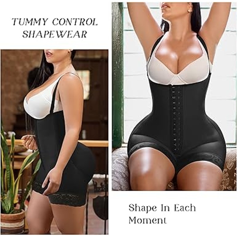 YIANNA Fajas Colombianas Shapewear for Women Tummy Control Post Surgery Compression Garmen