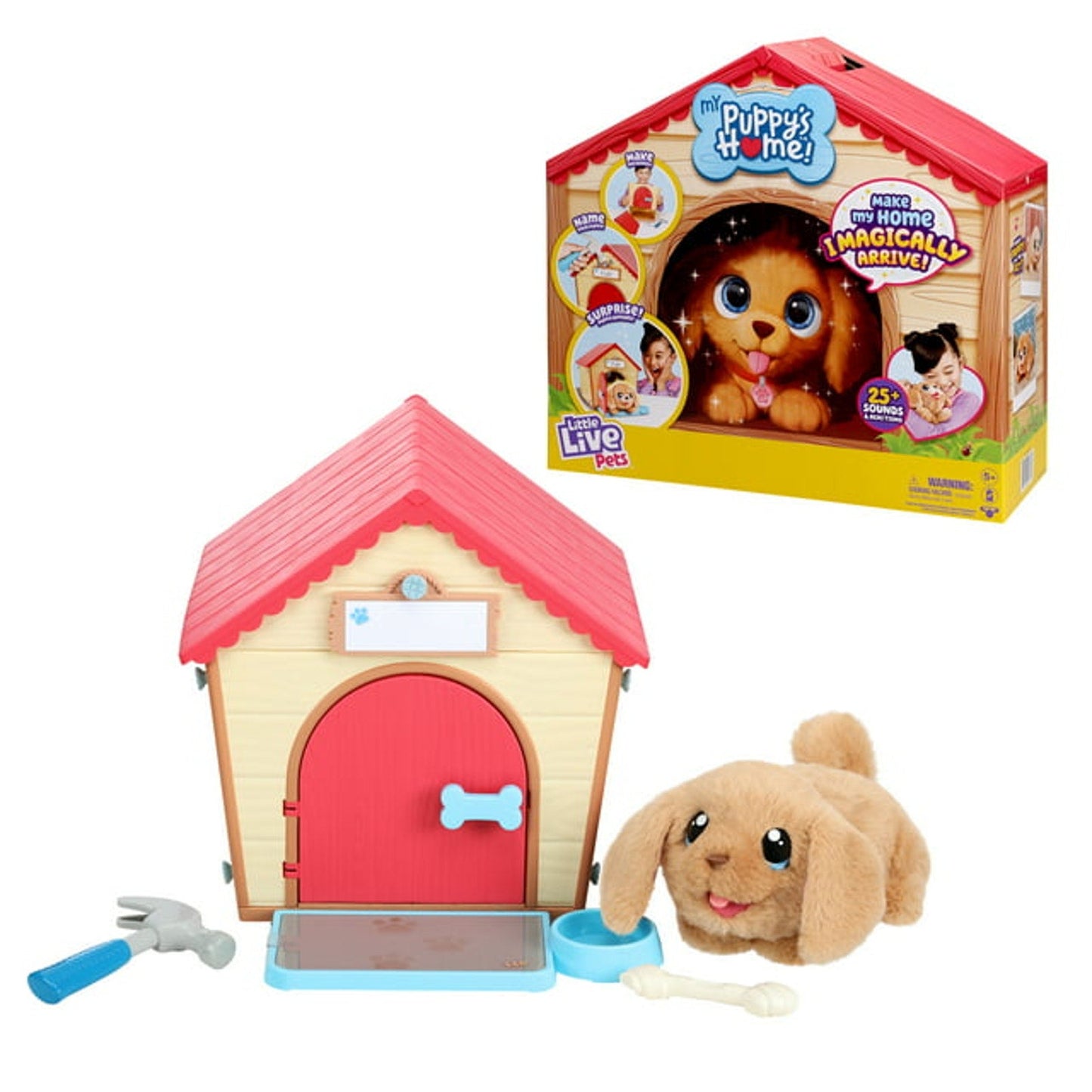 Little Live Pets My Puppy Interactive Plush Toy & Kennel.