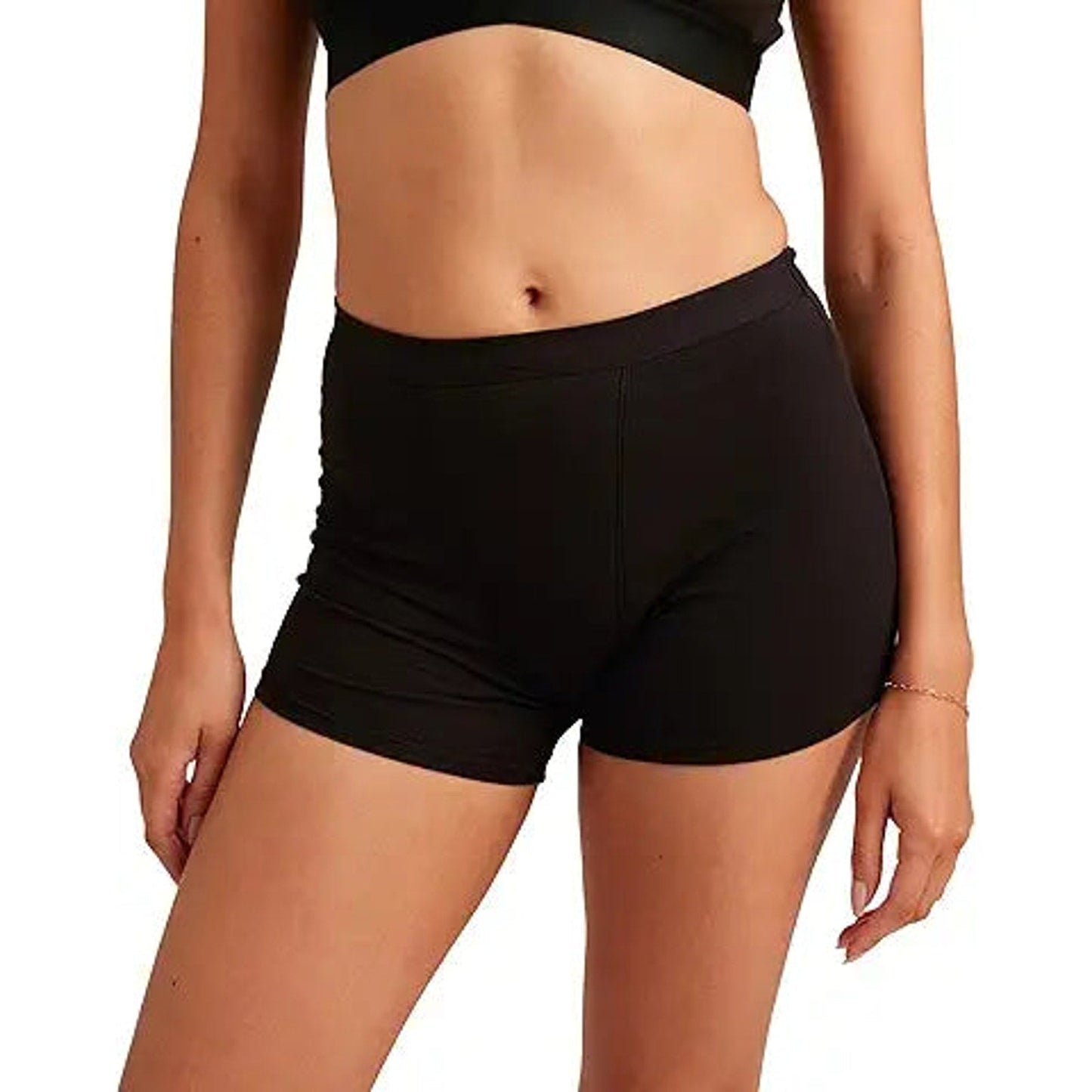 saalt Cotton Sleep Short Period Underwear - Super Absorbency - Comfortable, Thin, and Keep
