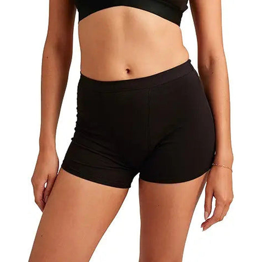 saalt Cotton Sleep Short Period Underwear - Super Absorbency - Comfortable, Thin, and Keep