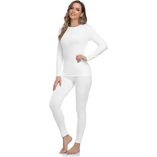 WEERTI Thermal Underwear for Women Long Johns with Fleece Lined, Base Layer Women Cold Wea