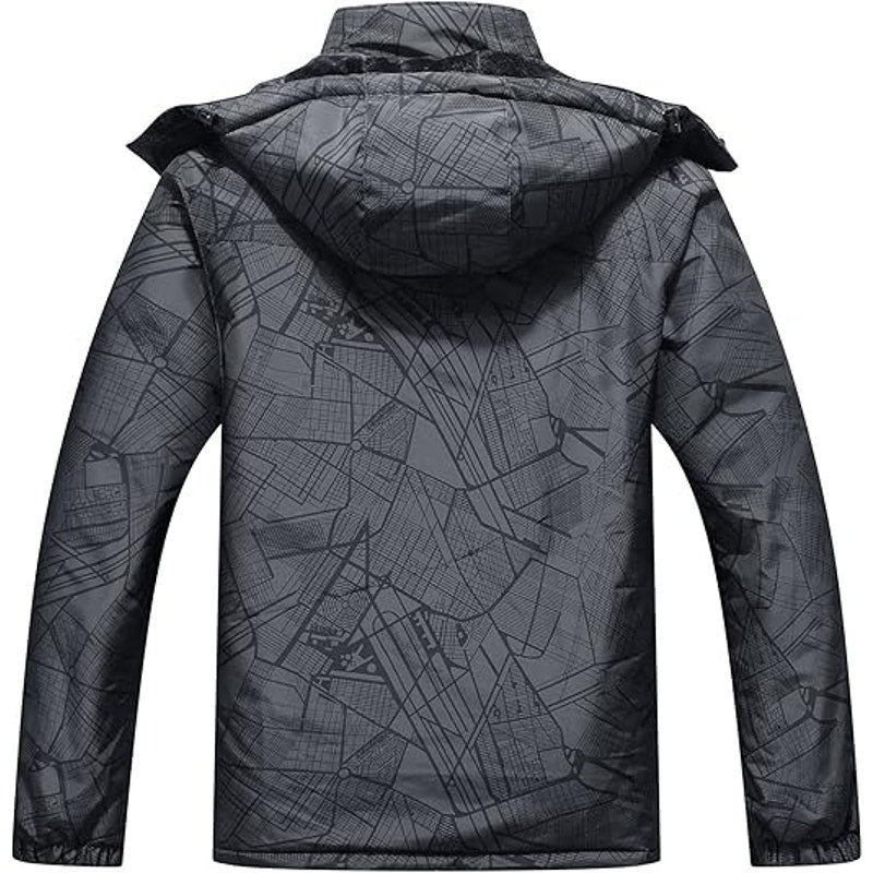 OTU Men's Waterproof Ski Jacket Snowboarding Windbreaker