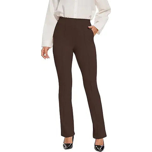 VIMPEP Bootcut Yoga Pants for Women Pull On High Waisted Dress Work Pants Womens Tummy Con