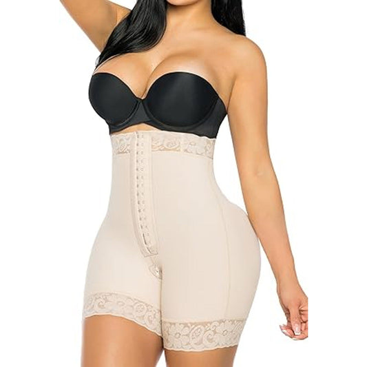 YIANNA Tummy Control Shapewear for Women Strapless Fajas Colombianas Postparto Body Shaper