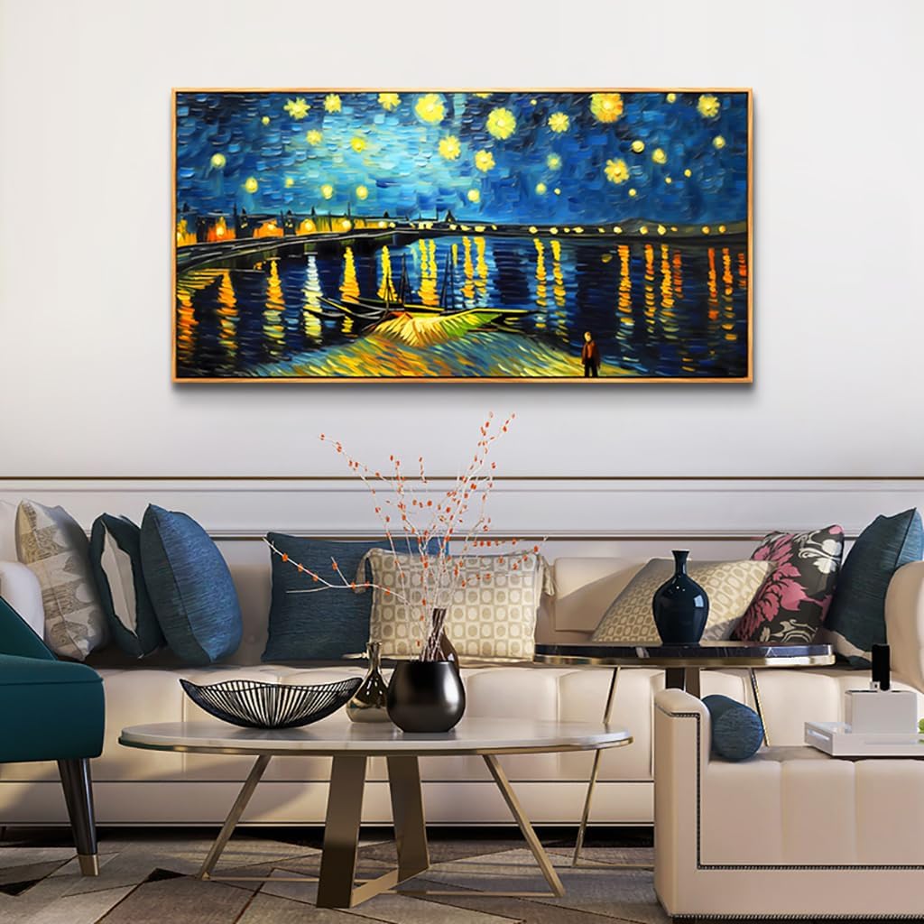 hyidecorart Large Size Canvas Wall Decor For Office Wood Framed Wall Art