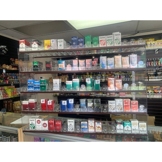 NEW 990 Box Cigarette Display Case Push Tray Commercial Retail Tobacco Auto Feed