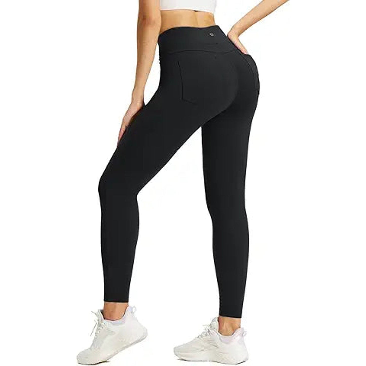 BALEAF Jeggings for Women Fleece Lined Pants Thermal Warm Winter High Waisted Leggings 4 P