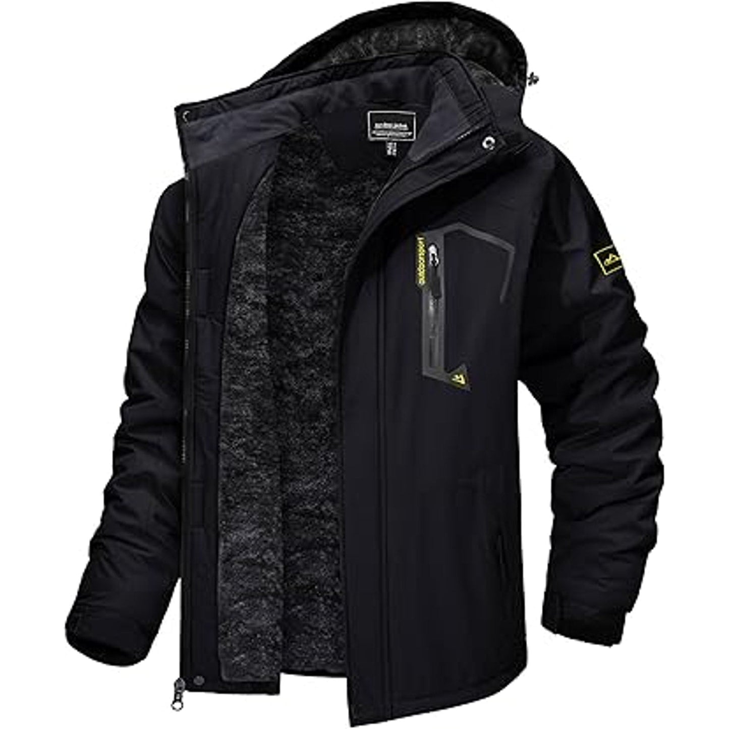 TACVASEN Mens Skiing  Snow Warm Coats Water Resistant Snowboard Jacket