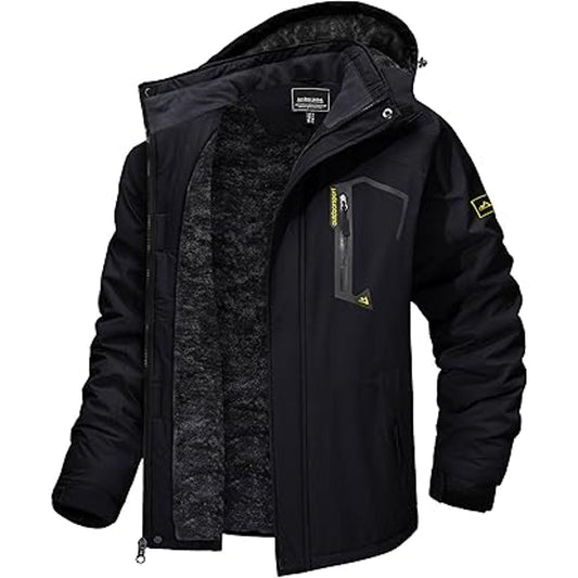 TACVASEN Mens Skiing  Snow Warm Coats Water Resistant Snowboard Jacket