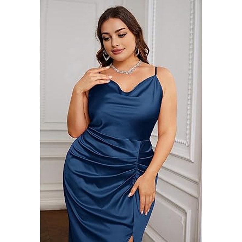 KIMCURVY Plus Size Formal Dresses for Women Wedding Guest Dresses Party Maxi Summer Dress