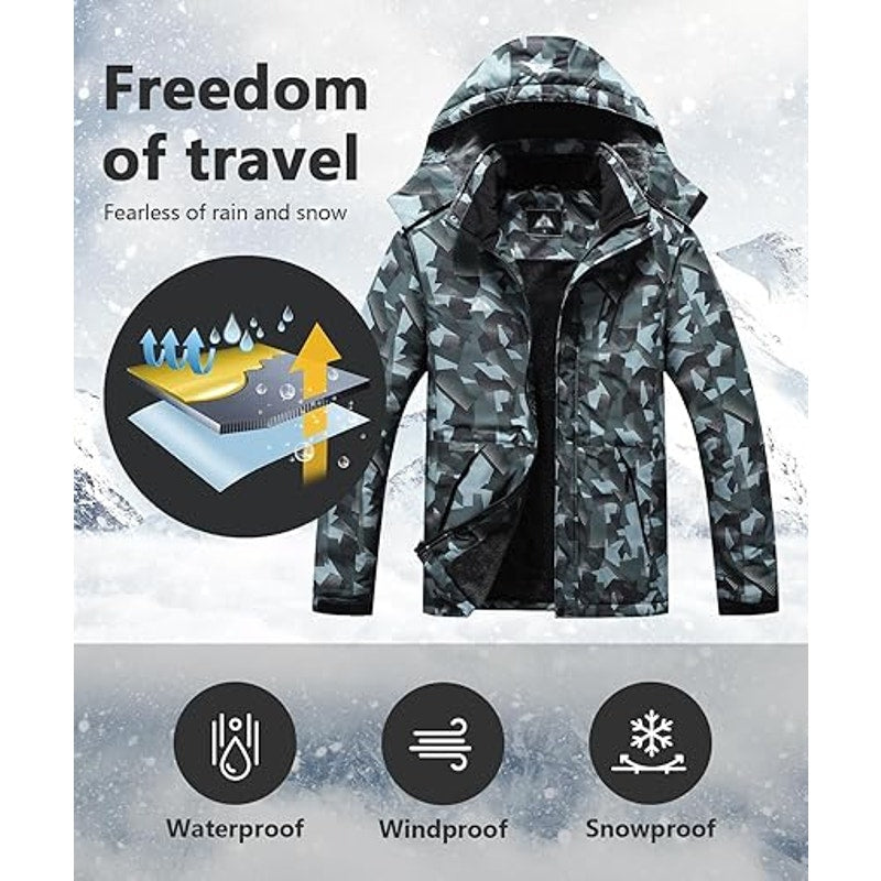 MAOYSSEN Men's Mountain Winter Coat
