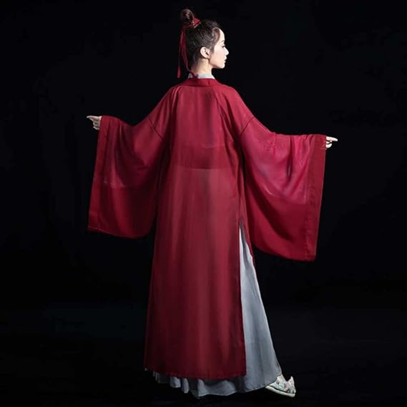 Chinese Ancient Swordman Kungfu Suit Traditional Hanfu Cloth