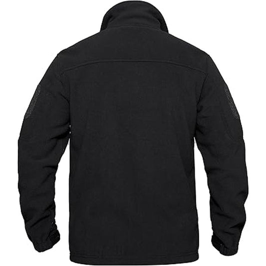 KEFITEVD Mens Fleece Jacket Winter Jackets Warm Jackets Military Jackets Fleece Jackets Ta