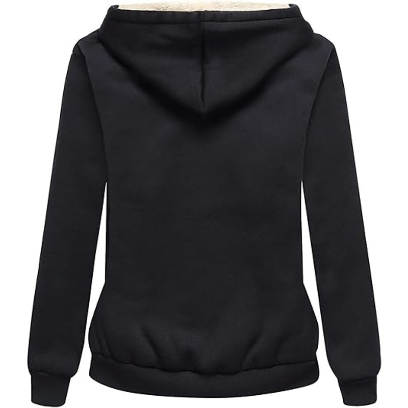 SWISSWELL Hoodies for Women Winter Fleece Sweatshirt - Full Zip Up Lined Jacket
